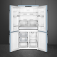 SMEG Americano Syde by Syde FQ960PB6. No Frost. Azul. Clase E